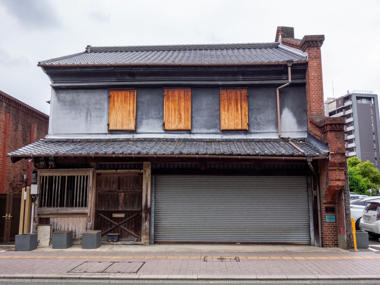 西村家住宅店舗の外観