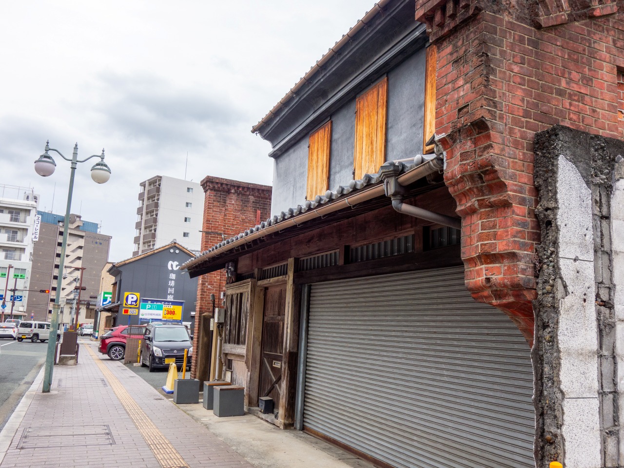 西村家住宅店舗の外観