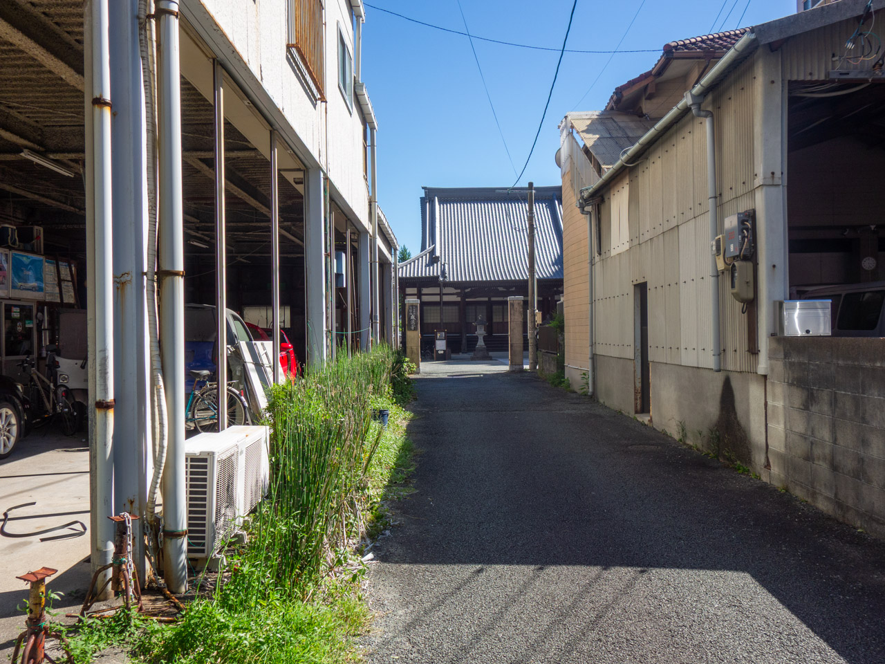 成満寺の入口
