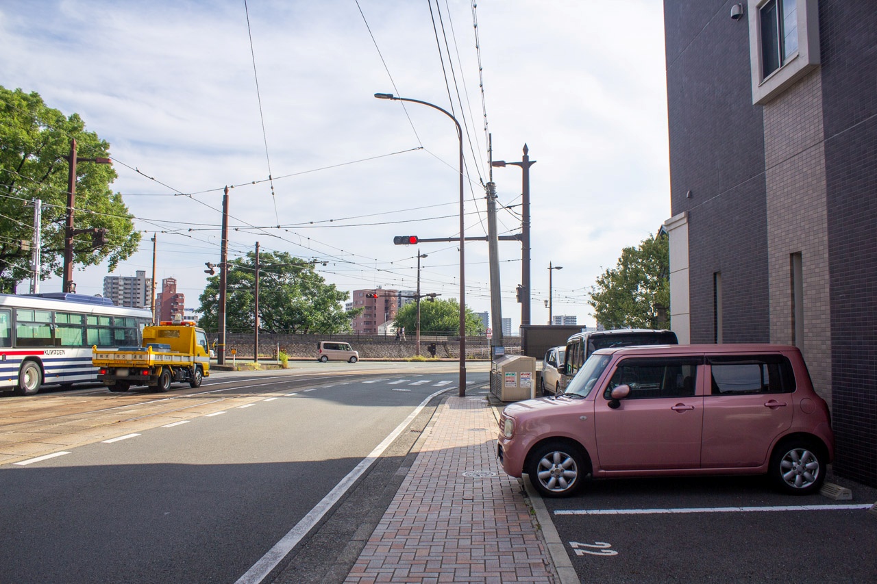 西阿弥陀寺町から見た古桶屋町