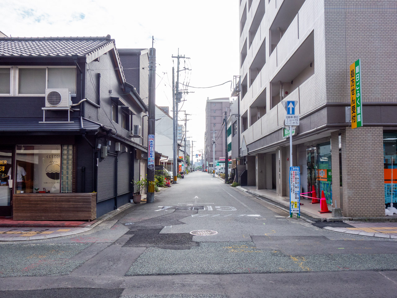 呉服町一丁目からの風景