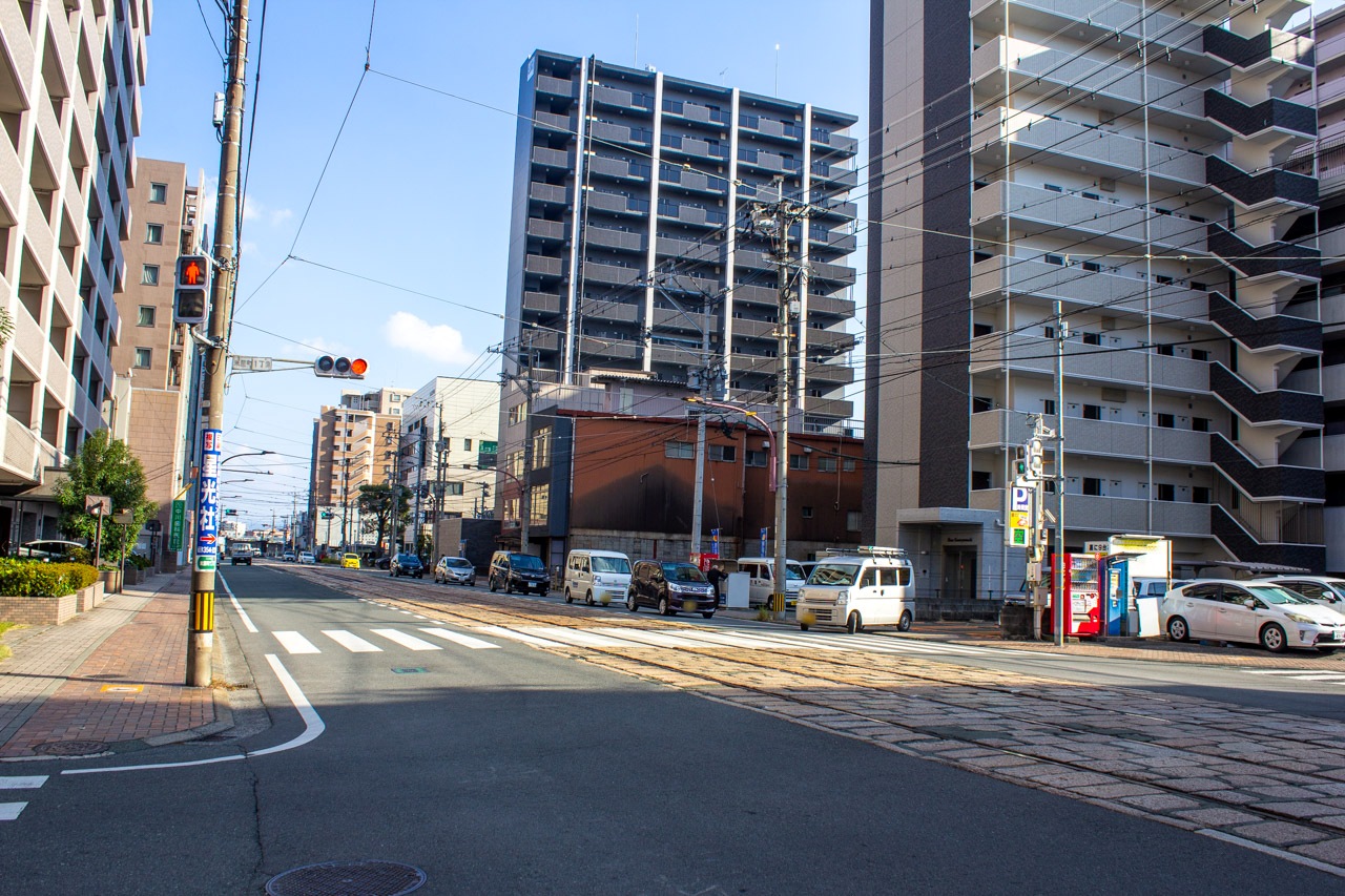 魚屋町方面の風景