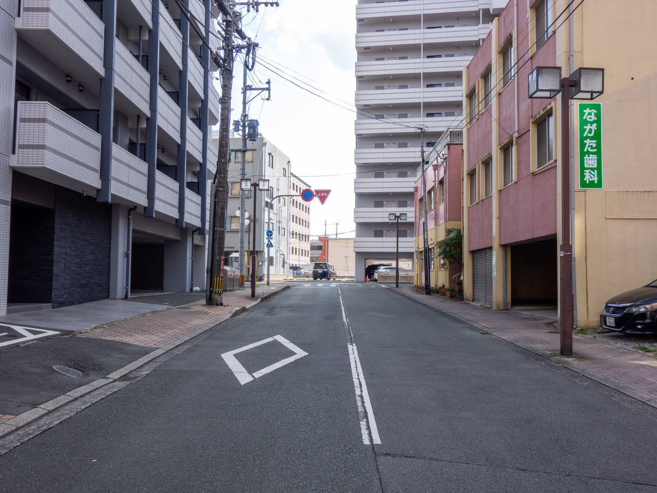 船場町三丁目と上鍛冶屋町の境界