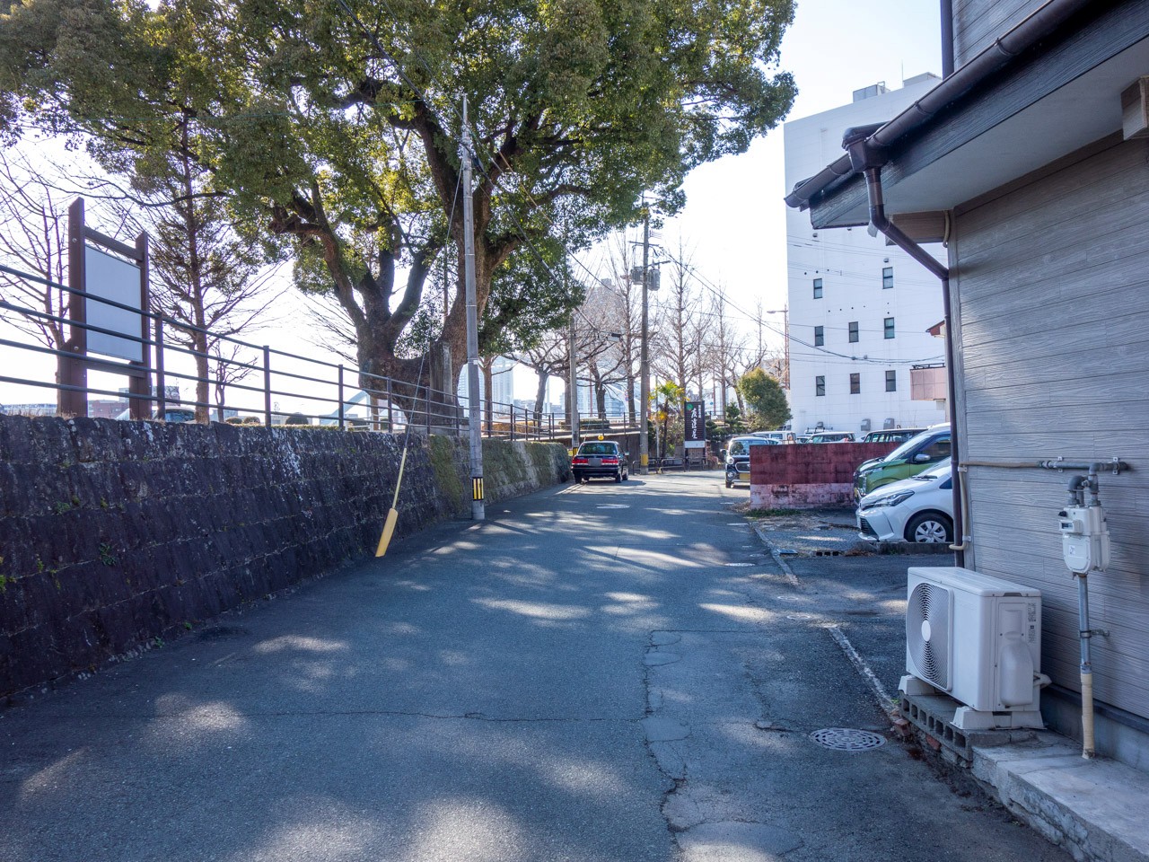 紺屋町三丁目と紺屋阿弥陀寺町の境界