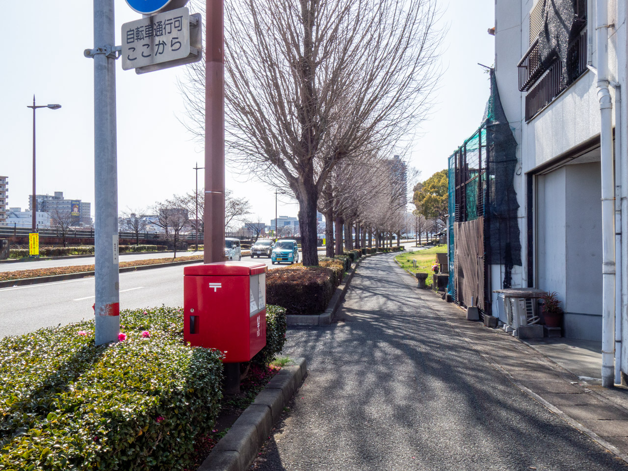 松原町の散策風景