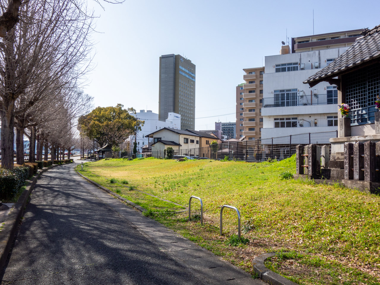 松原町の散策風景