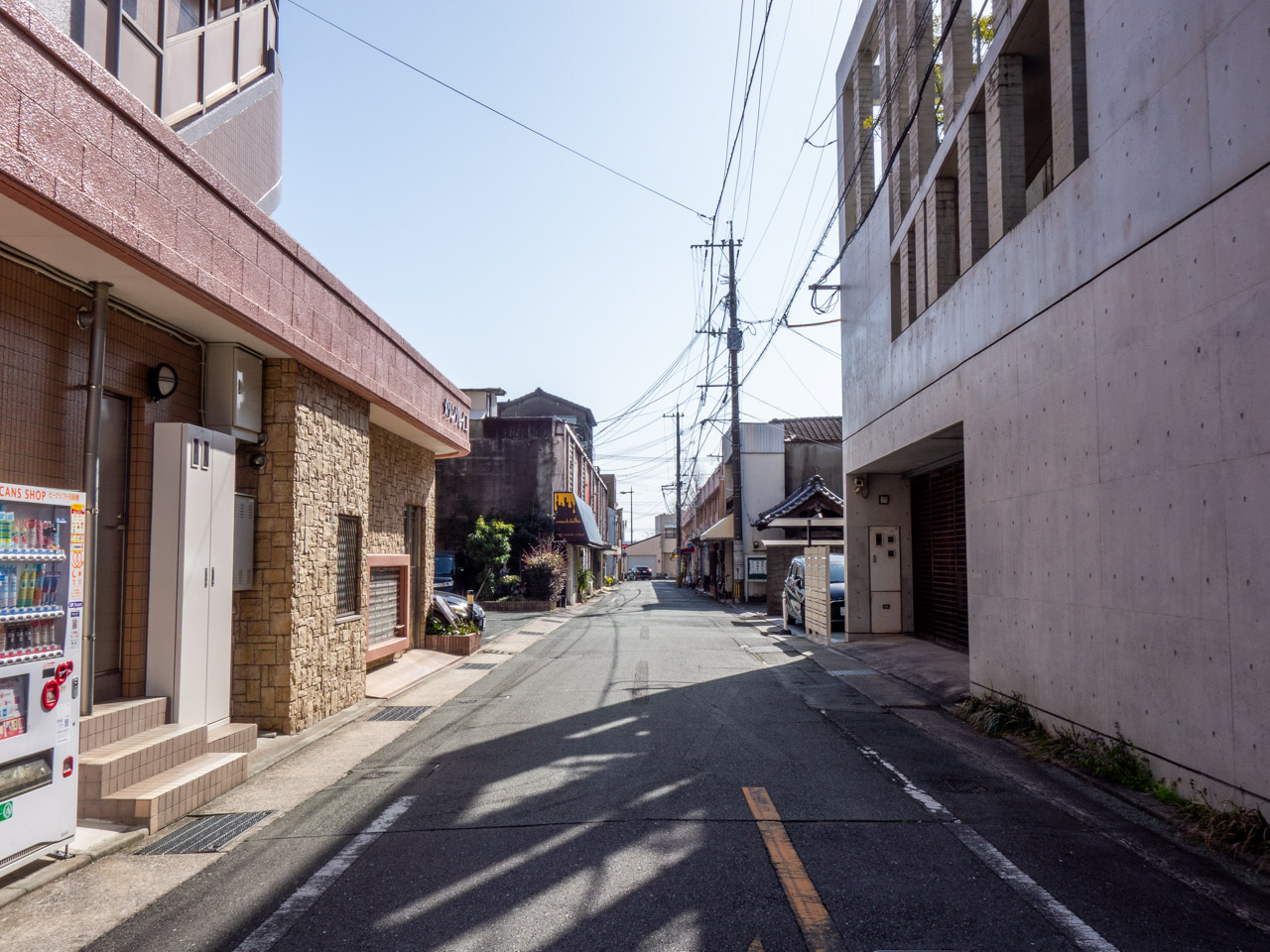 河原町の散策風景