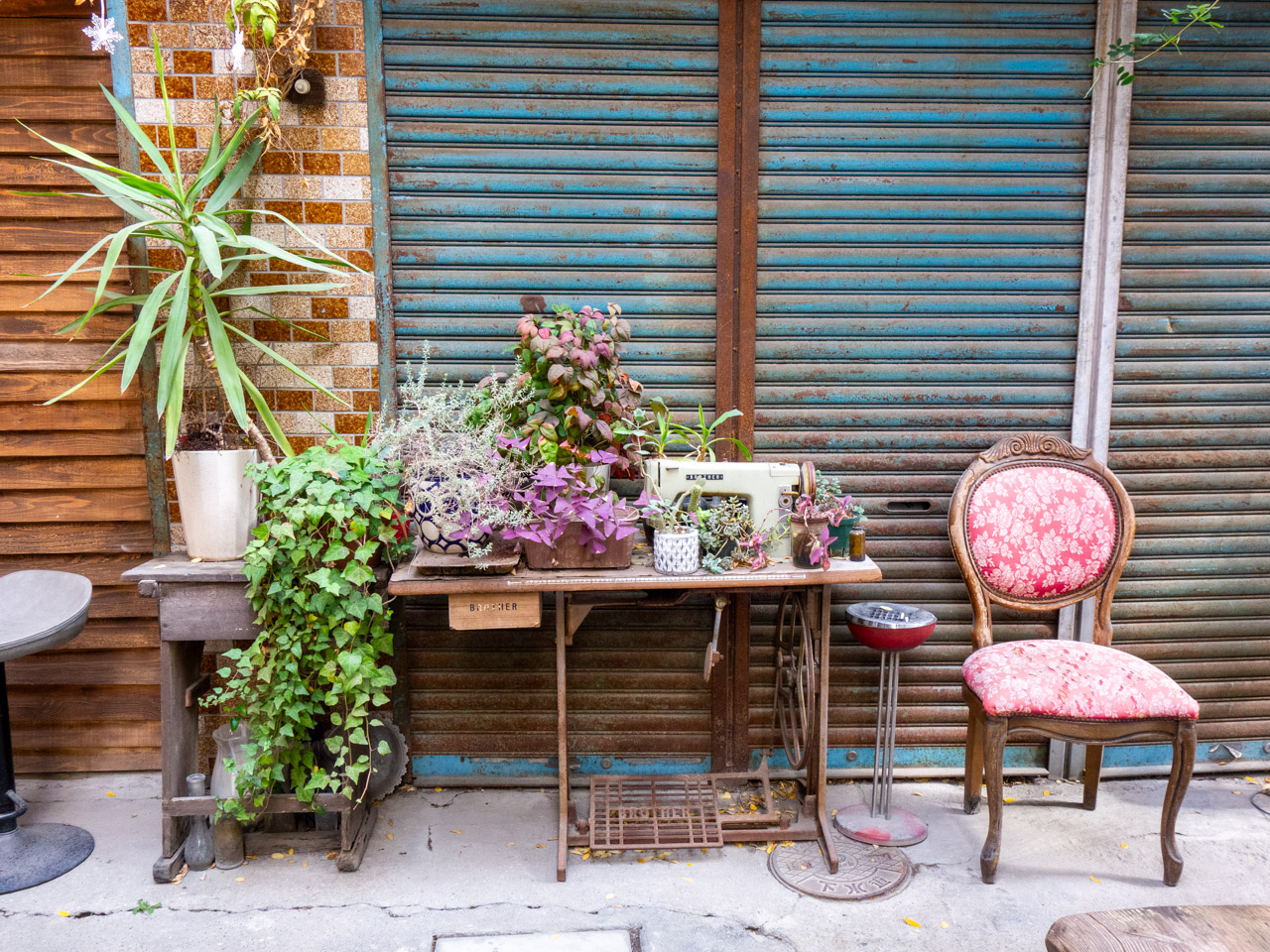 河原町繊維問屋街の風景