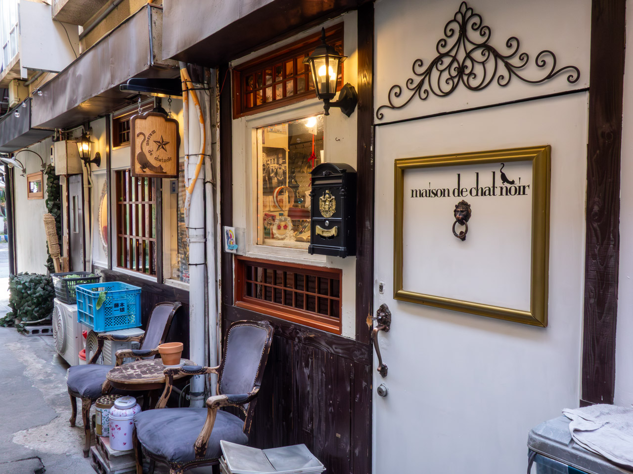 maison de chatnoirの外観