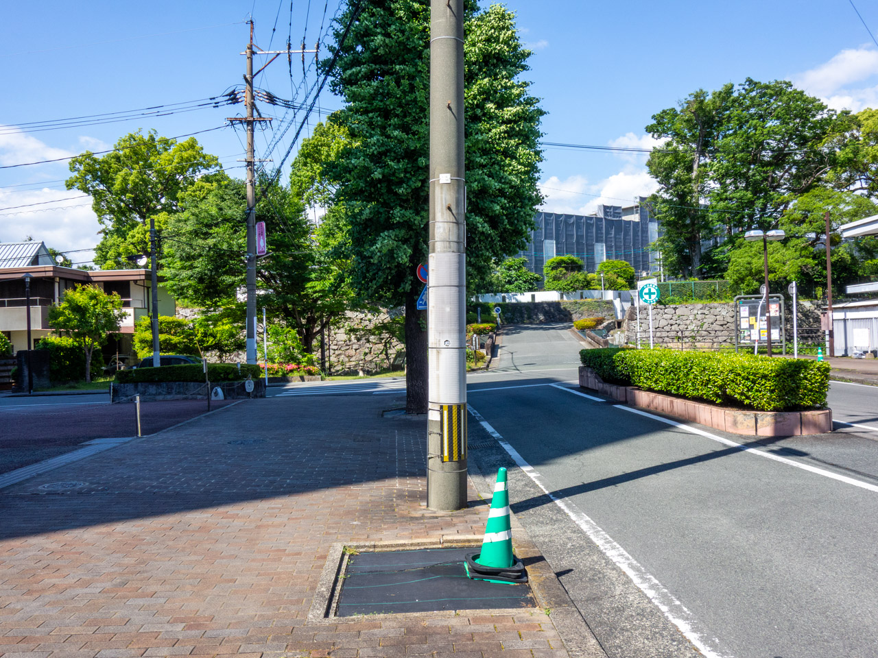 古城堀端町散策風景