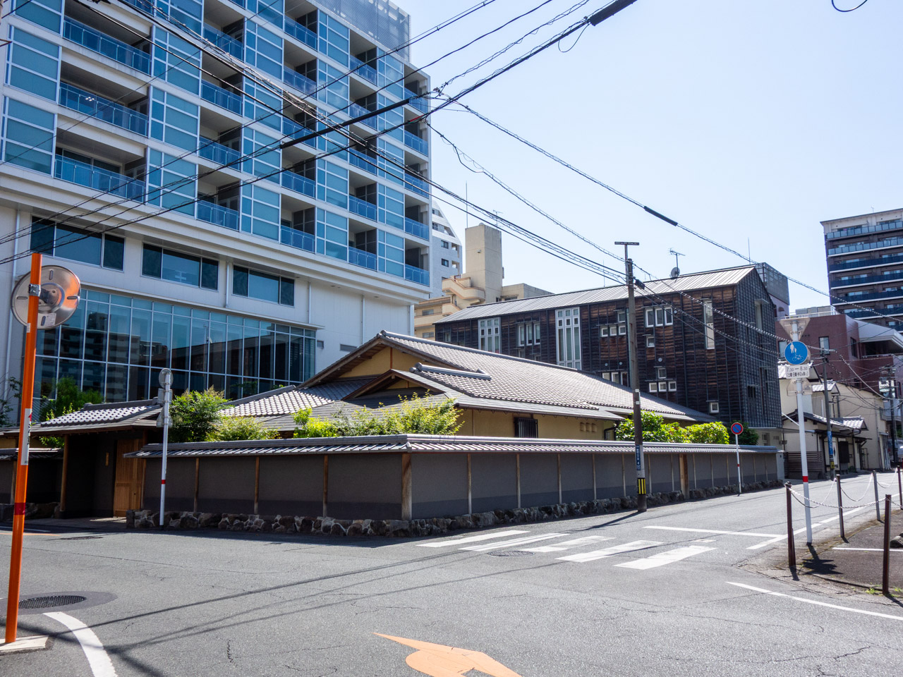 古城堀端町散策風景