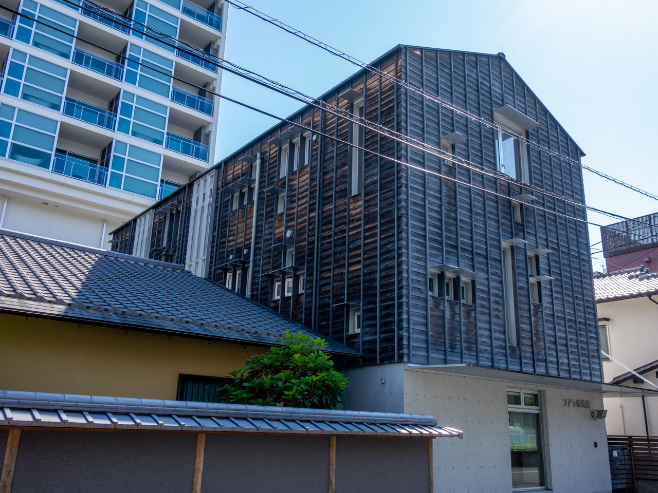 古城堀端町散策風景
