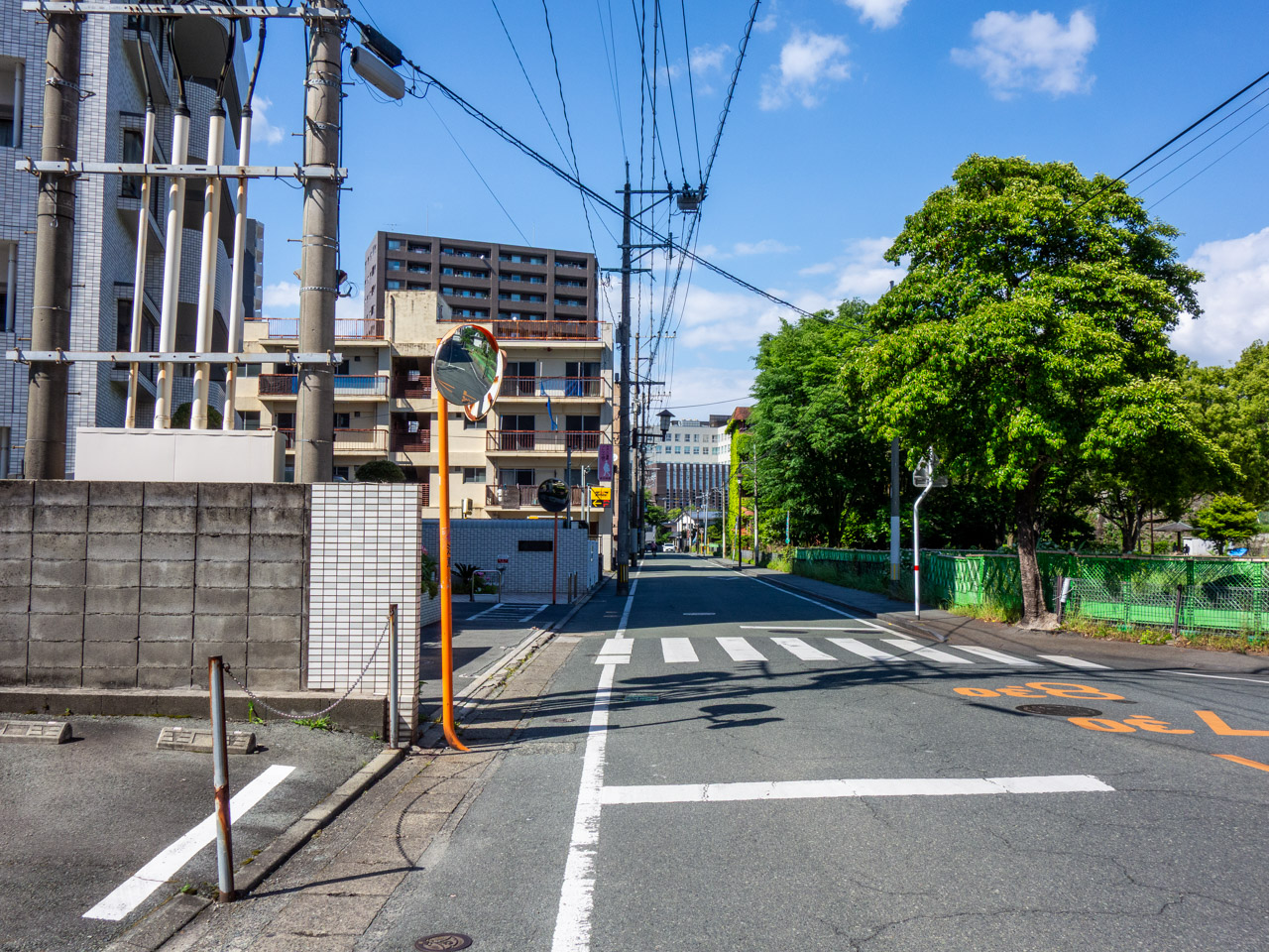 古城堀端町散策風景