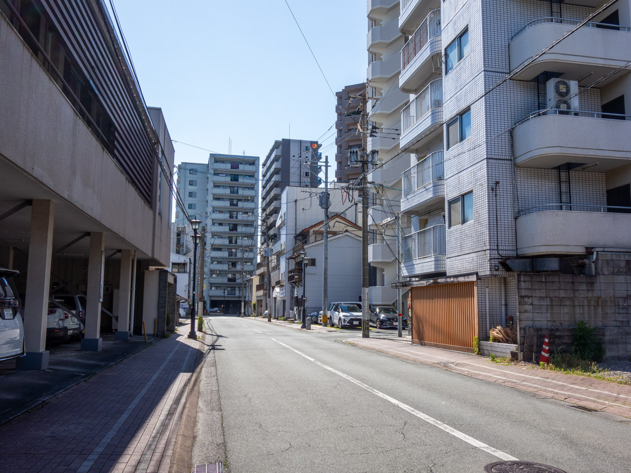 古城堀端町散策風景