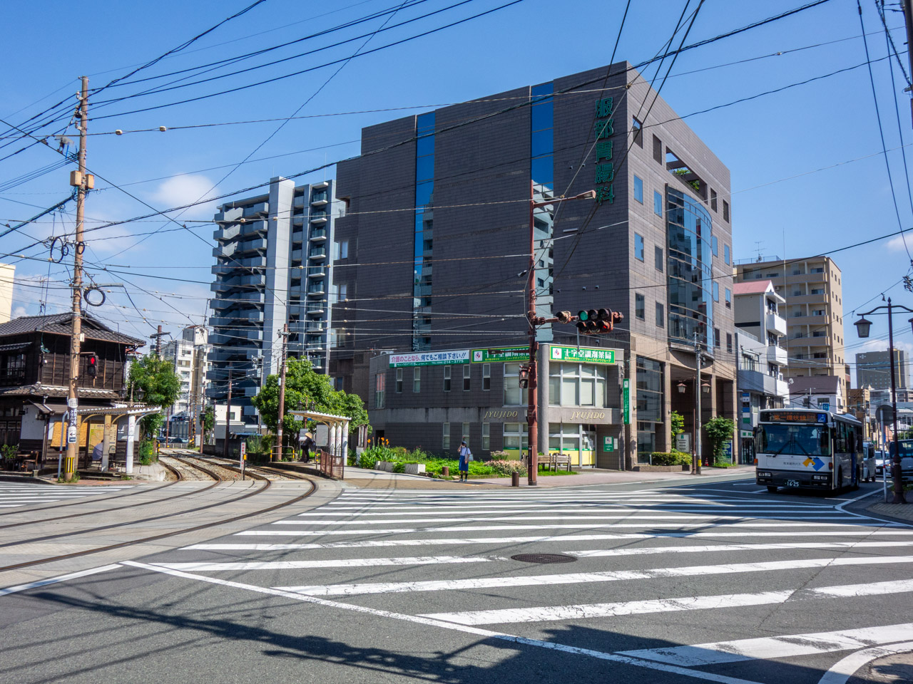 新町電停周辺