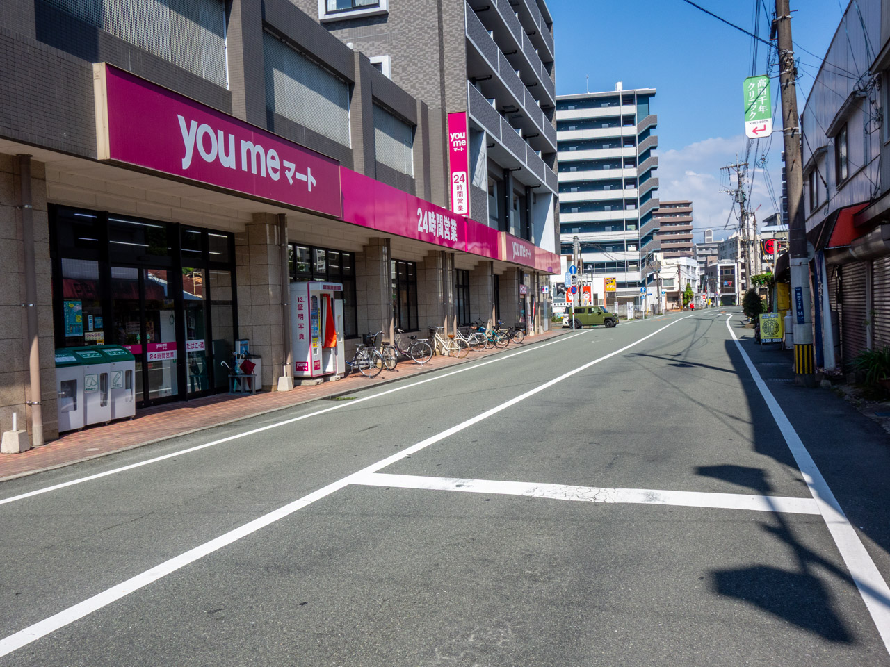 旧・塩屋町裏三番丁方面の風景