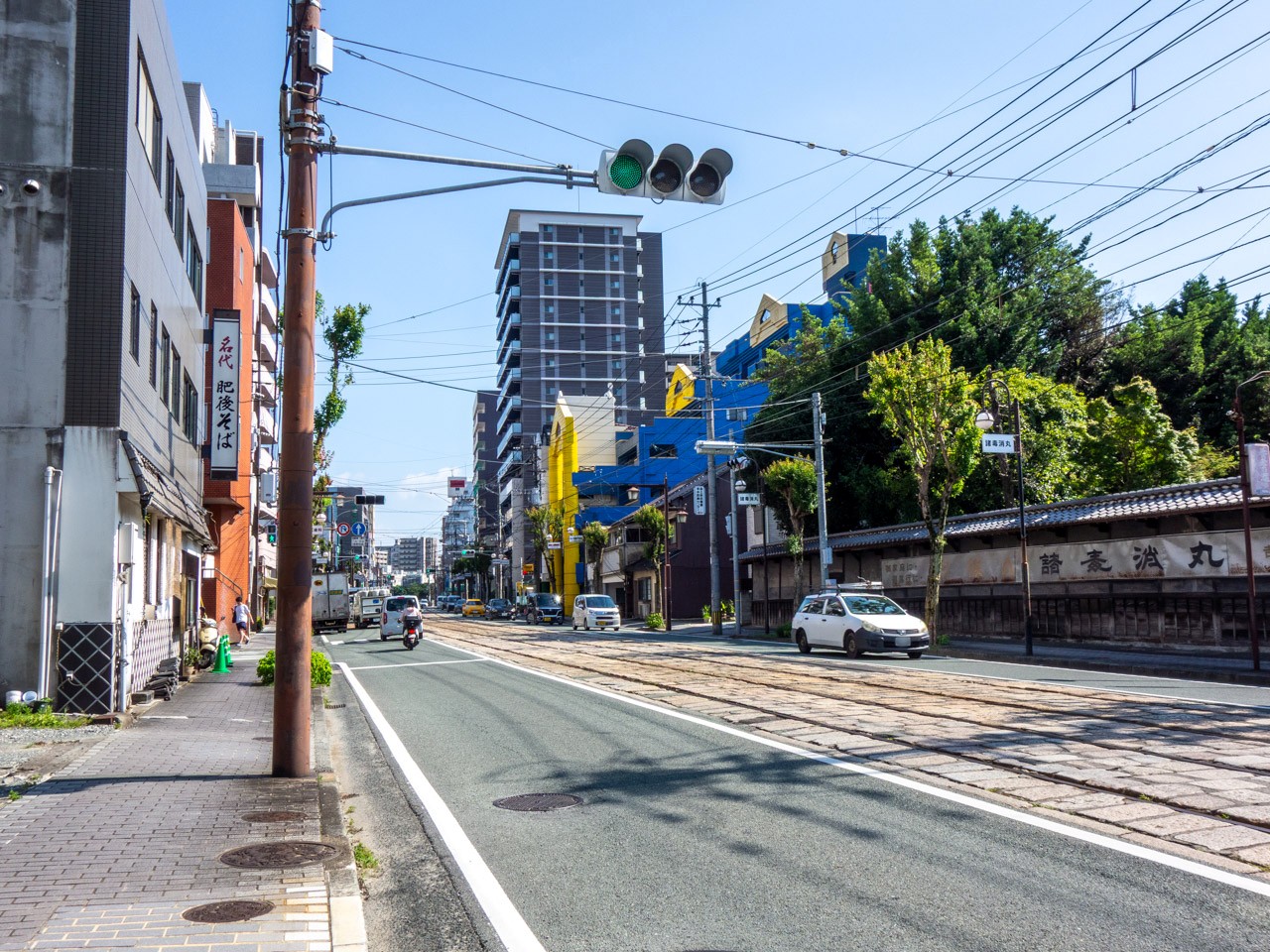 旧・新二丁目の北側から見た風景