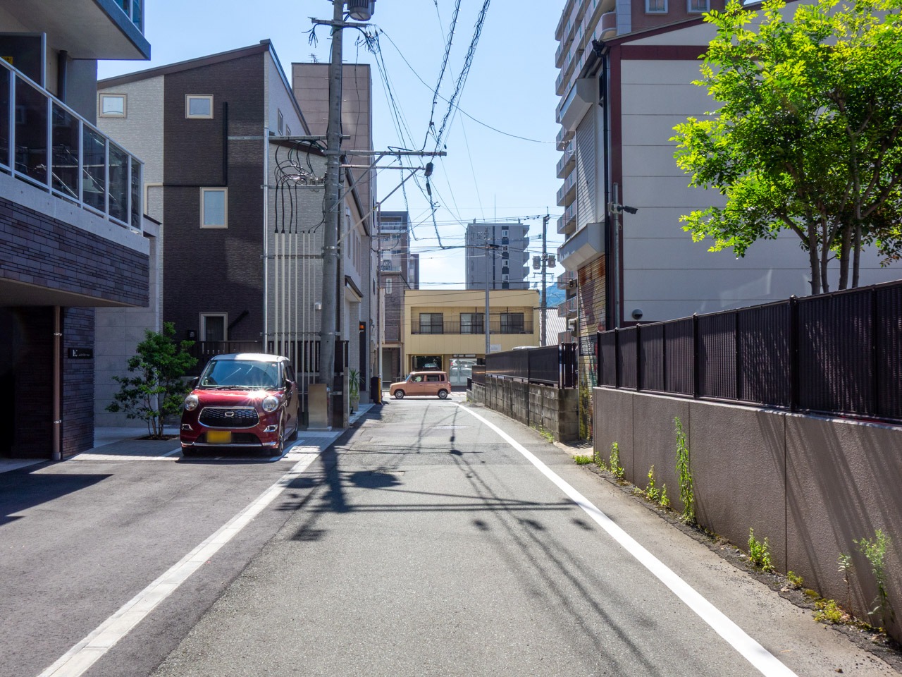 新一丁目の散策風景