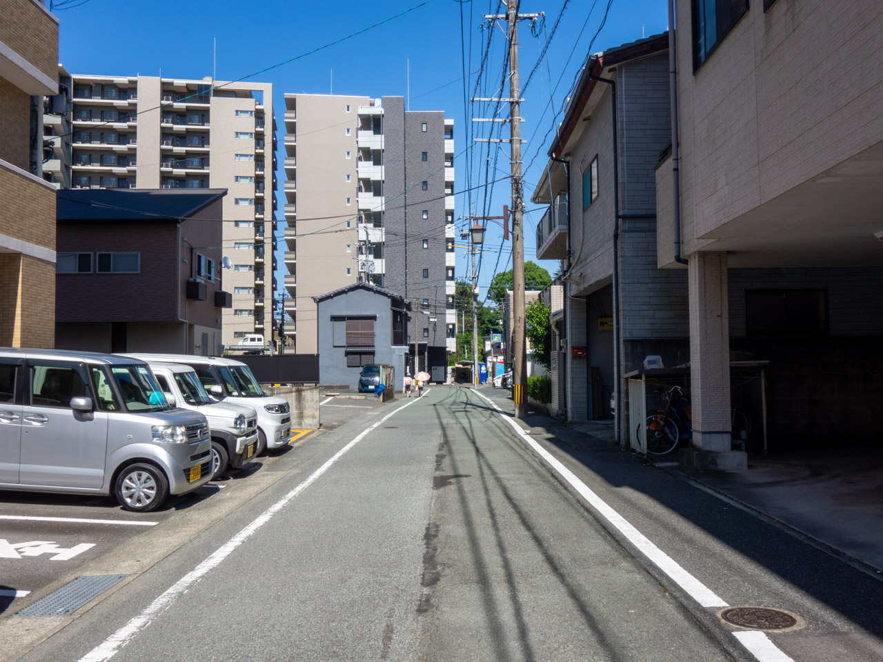 新一丁目の散策風景