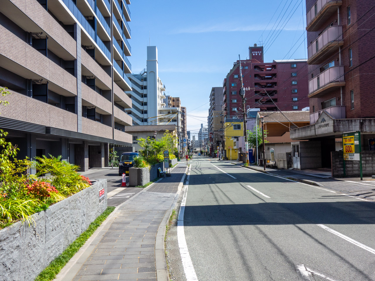 新一丁目の散策風景